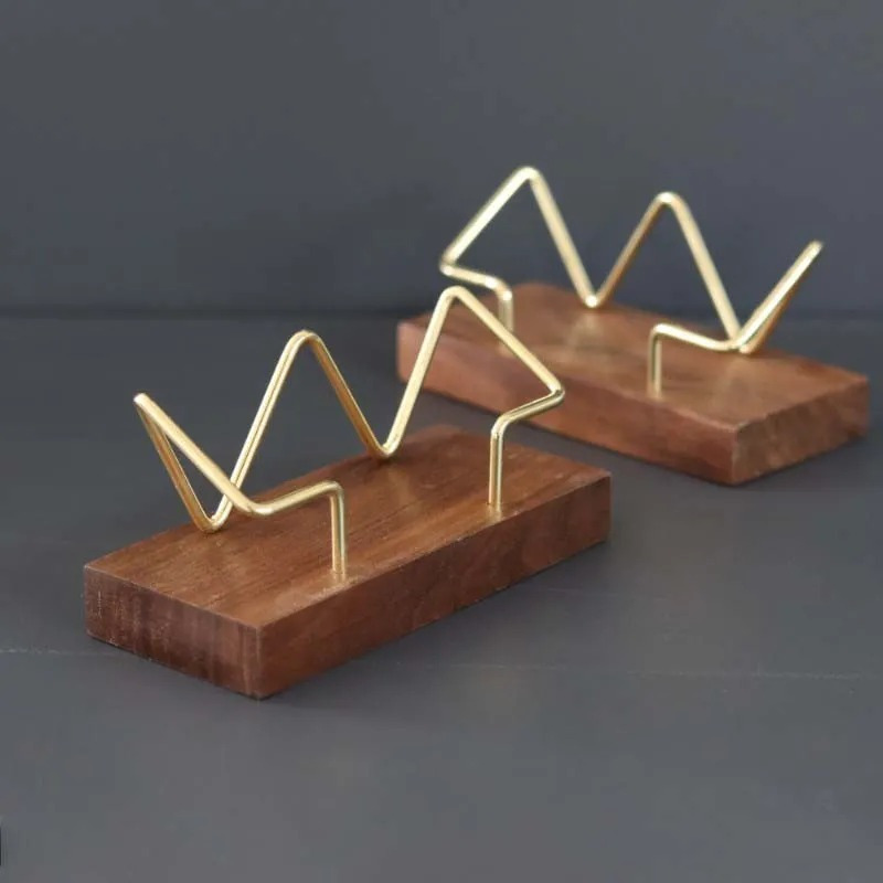 Home Office Tech Gadgets - Business Card Box Wooden Business Card