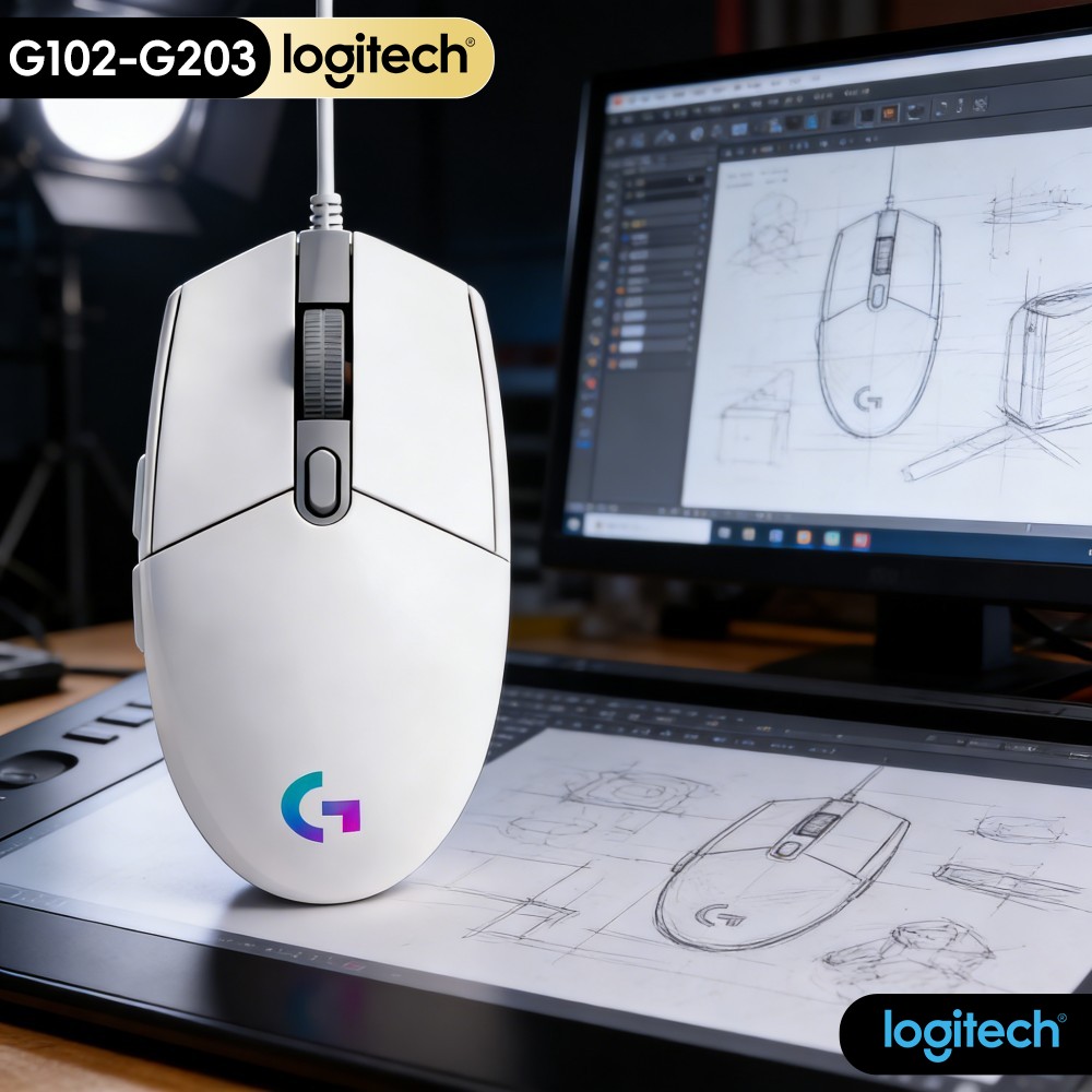 Logitech Mouse G203 - G102 Original Logitech G203 Prodigy Series