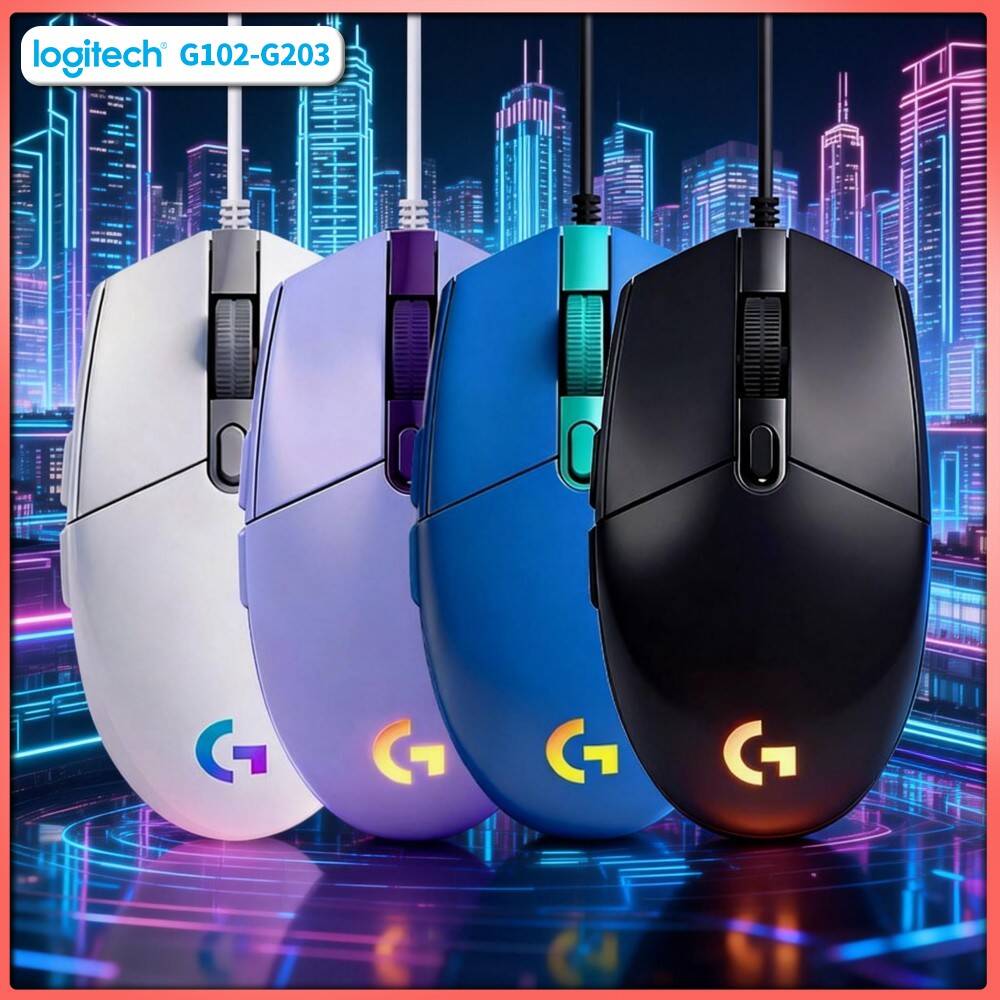 Logitech Mouse G203 - Logitech G203 Prodigy RGB Gaming Mouse