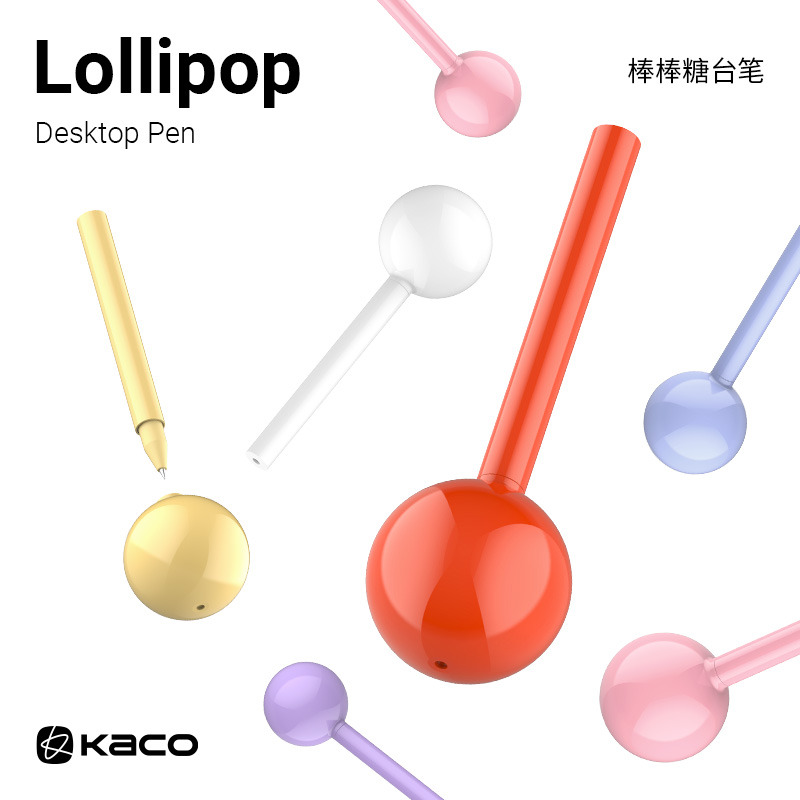 Home Office Tech Gadgets - Kaco Creative Lollipop Desk Pen 6
