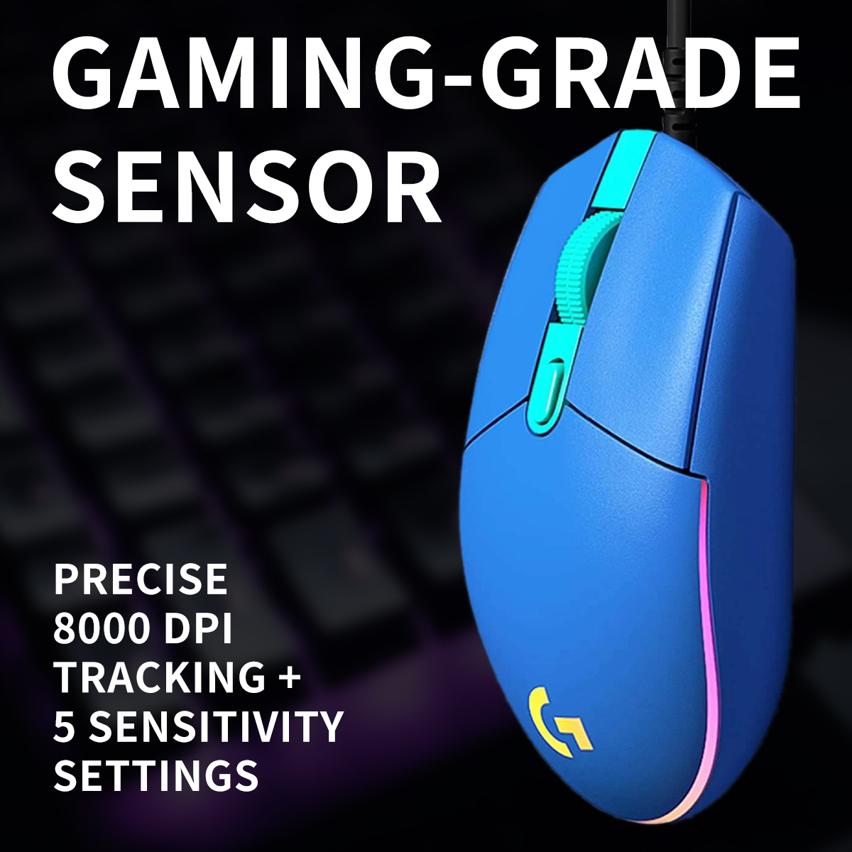 Logitech G203 wired gaming mou - Logitech Mouse G203 review and price