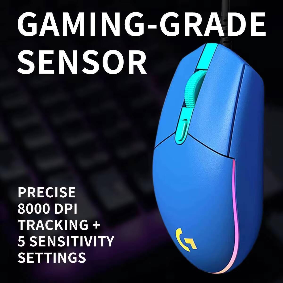 Logitech G203 Gaming Mouse 800 - Logitech Mouse G203 review and price