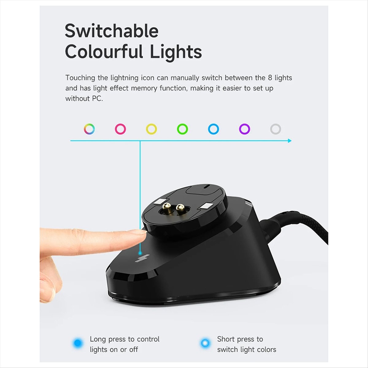 doyme Mouse Charger Stand for  - Logitech Mouse G Pro X Superlight review and price