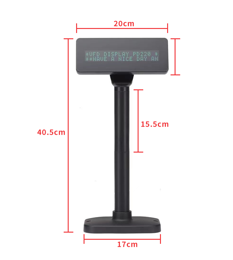 #for Cheap VFD 2 lines custome - Pole Display Customer review and price